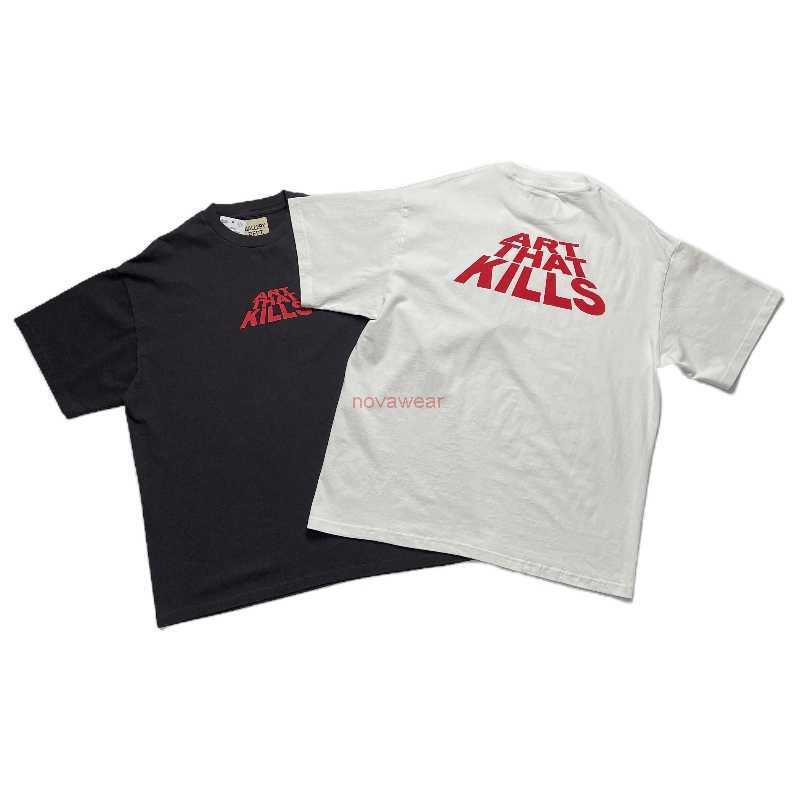 Fashion Designer Clothing Tees Rock Tshirt Galleryes Depts Art That Kills Printed Crew Neck Short Sleeve Trend Cylindrical T-shirt Casual Streetwear Vintage Hip hop, Black
Fashion Designer Clothing Tees Rock Tshirt Galleryes Depts Art That Kills Printed Crew Neck Short Sleeve Trend Cylindrical T-shirt Casual Streetwear Vintage Hip hop, Black