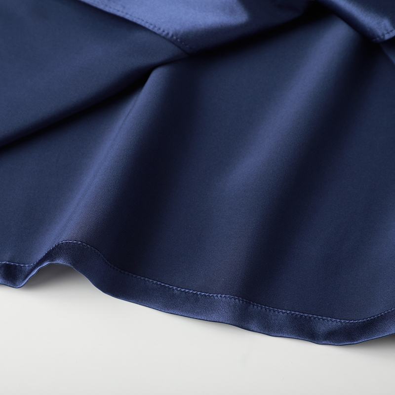 Men's Sleepwear NIANZHEN 100% Real Natural Silk 19 Momme Pajamas Set Solid Shirt Long Pants Sleepwear Sets Silk Homewear for Men 69002 230425