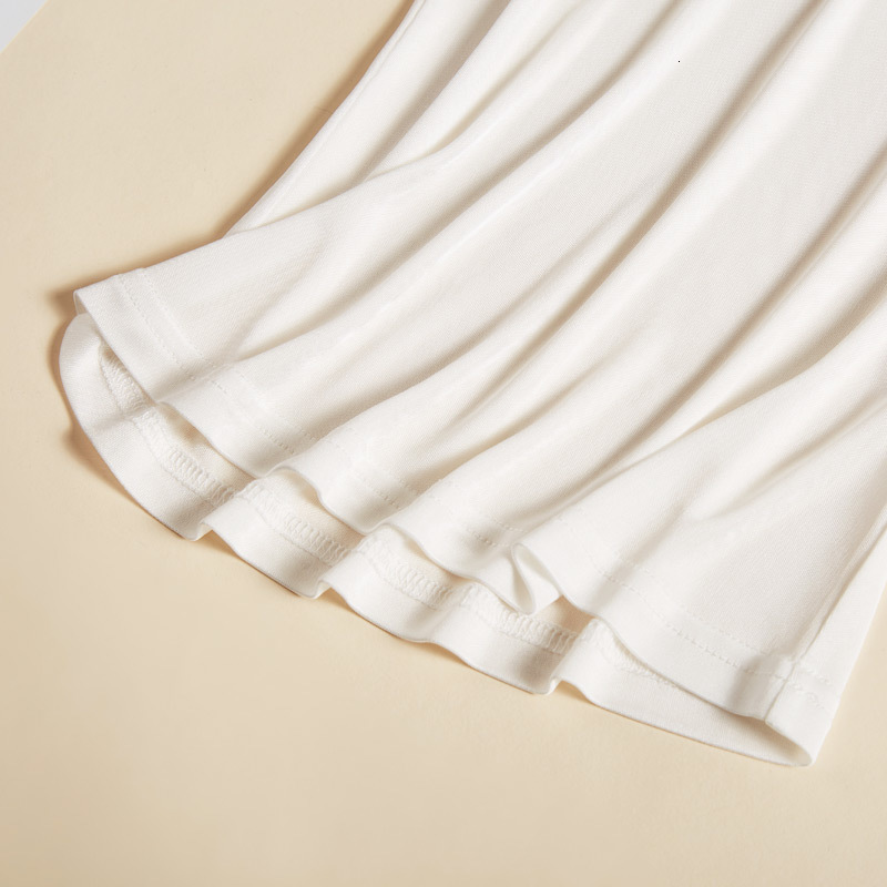 Camisoles Tanks SuyaDream Women Silk Camisoles Natural Silk Sleeveless Solid Black White Chic Camis Summer Elegent Vests 230426