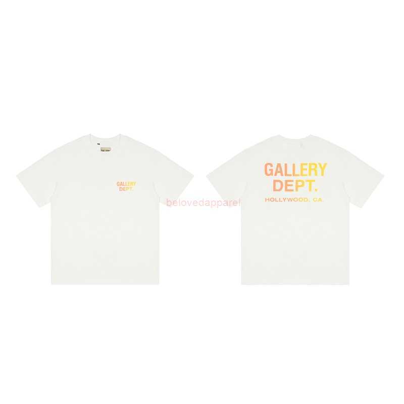 Fashion Designer Clothing Galleryes Depts Tees Tshirt Gradient Letter Print Short Sleeve High Street Loose Brand Ins Cotton Round Neck Men's Women's T-shirt Summer, White
Fashion Designer Clothing Galleryes Depts Tees Tshirt Gradient Letter Print Short Sleeve High Street Loose Brand Ins Cotton Round Neck Men's Women's T-shirt Summer, White
