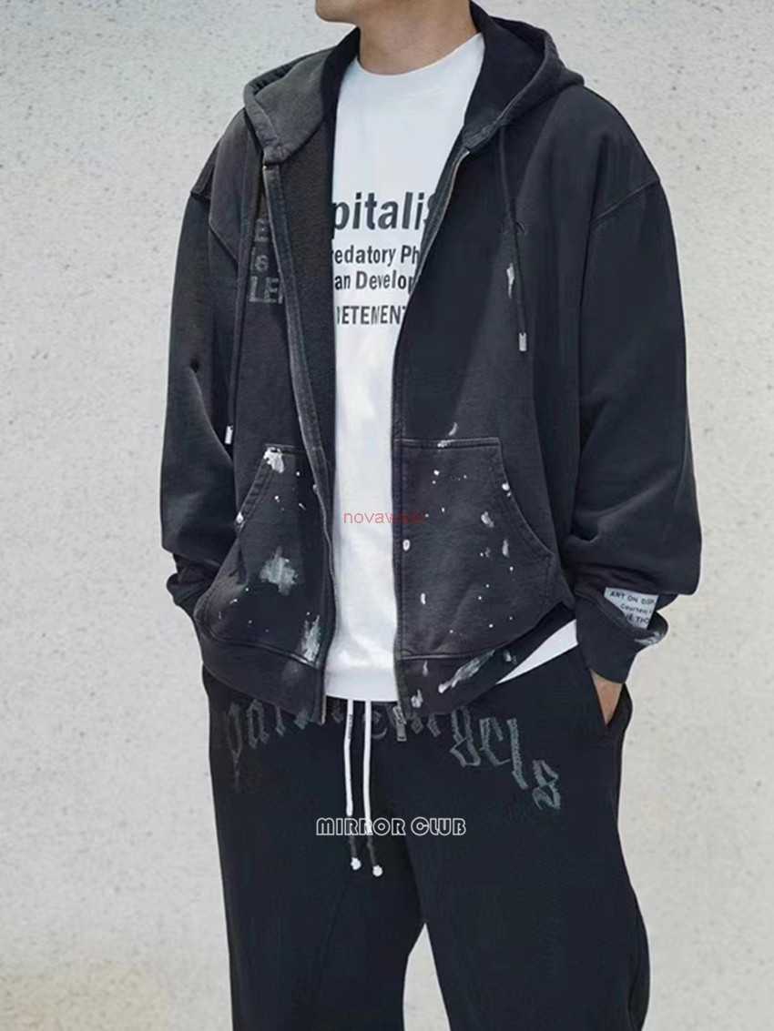 Designer Clothing Hoodies Fashion Streetwear Galleryes Depts Embroidery Letter Splash Graffiti Zipper Hoodie Cardigan SweaterMen Rock Sweatshirts Hip hop, Shipping fee
Designer Clothing Hoodies Fashion Streetwear Galleryes Depts Embroidery Letter Splash Graffiti Zipper Hoodie Cardigan SweaterMen Rock Sweatshirts Hip hop, Shipping fee