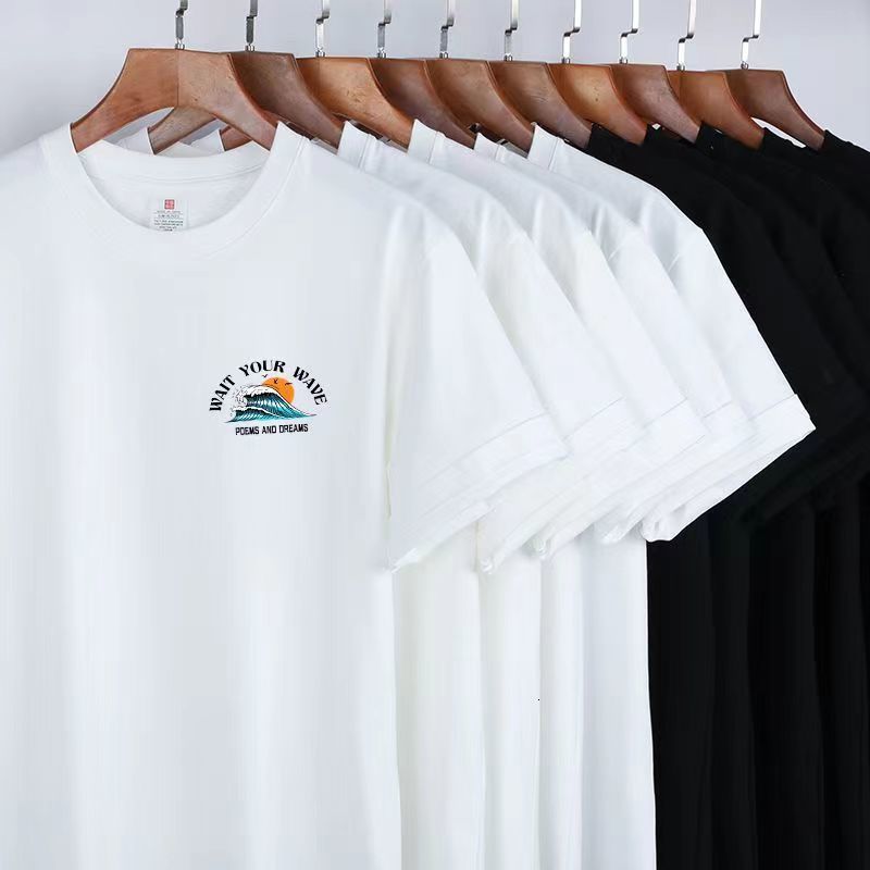 Men's T-Shirts Summer Men's Short Sleeved T-Shirt Hombre 100% Cotton Casual O-Neck Short Homme Solid Color Top 230426