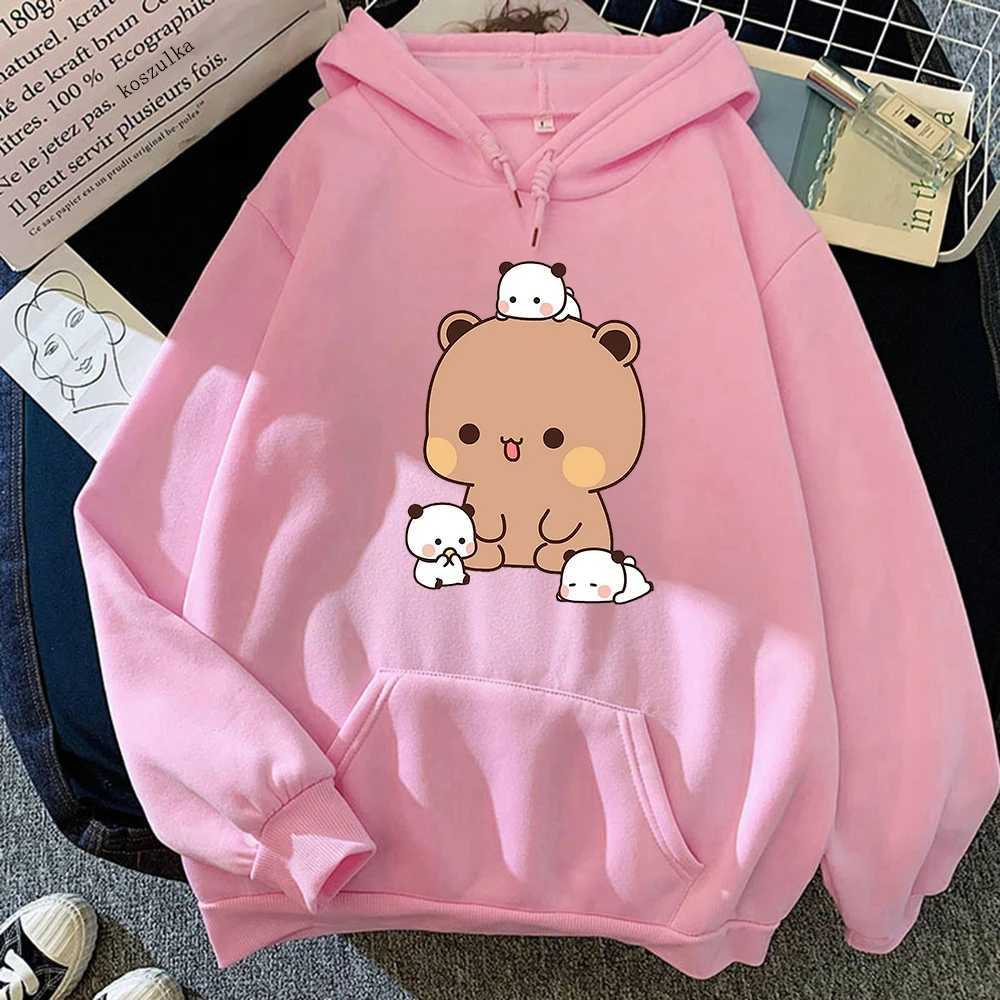 Women's Hoodies Sweatshirts Bubu Dudu Hoodie Women Aesthetic Graphic Sweatshirts Funny Kawaii Hoodies Unisex Harajuku Cartoon Plus Size Autumn Wi