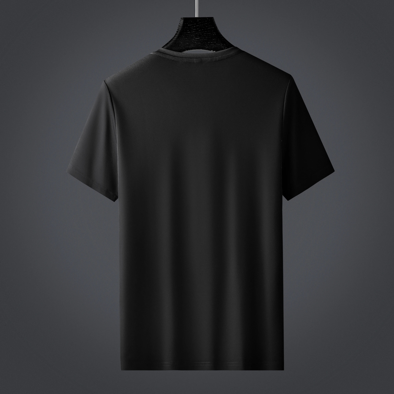 Men's T-Shirts European high-end eagle diamond printed round neck T-shirt for men summer fashion personality casual short-sleeved men 230426