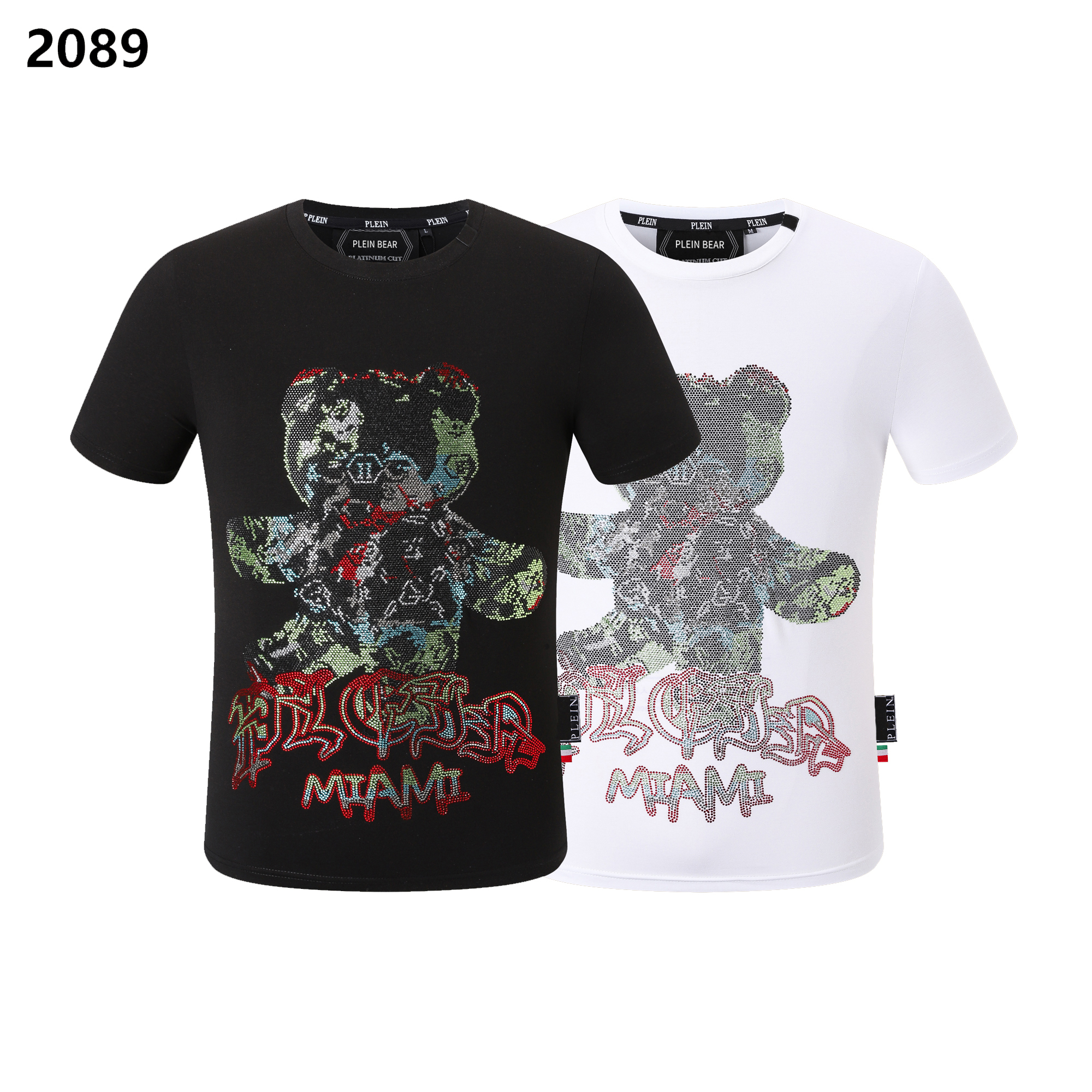 PLEIN BEAR T SHIRT Mens Designer Tshirts Brand Clothing Rhinestone PP Skulls Men T-SHIRT ROUND NECK SS TEDDY GLASS Hip Hop Tshirt Top Tees 161267, Black
PLEIN BEAR T SHIRT Mens Designer Tshirts Brand Clothing Rhinestone PP Skulls Men T-SHIRT ROUND NECK SS TEDDY GLASS Hip Hop Tshirt Top Tees 161267, Black