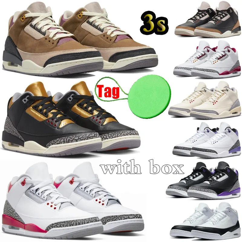 jumpman 3 Basketball Outdoor shoes 3s Muslin Pine Green Desert Elephant Dark Iris Racer Blue Neapolitan UNC Cardinal Red Black Cat Cool Grey woman women with box, 16
jumpman 3 Basketball Outdoor shoes 3s Muslin Pine Green Desert Elephant Dark Iris Racer Blue Neapolitan UNC Cardinal Red Black Cat Cool Grey woman women with box, 16