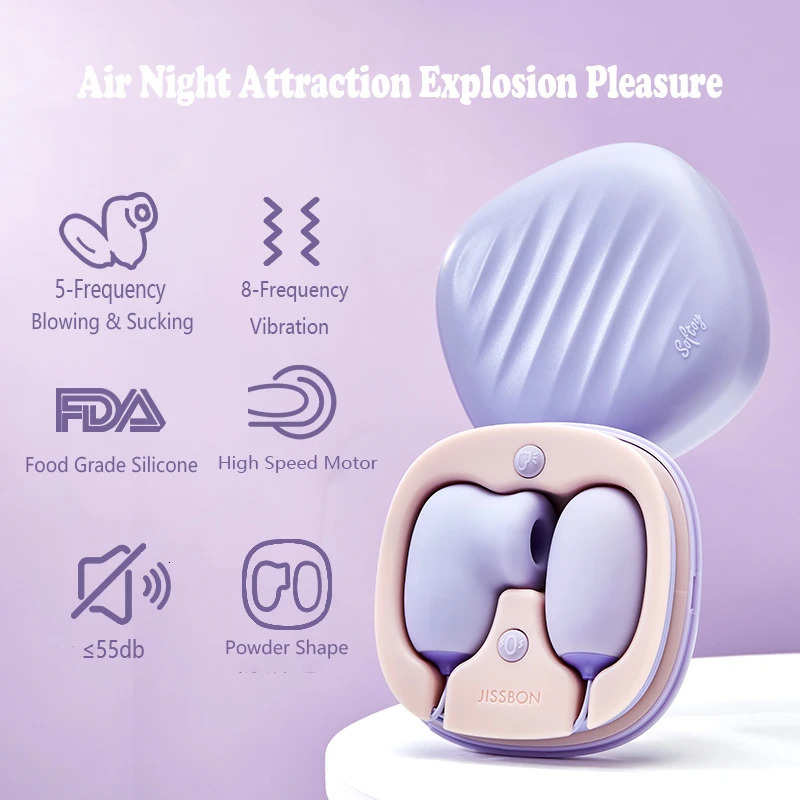 EggsBullets Jissbon Nipple Sucking Vibrator Egg Clit Vacuum Suck for Female Sex Toy Clitoris2 In 1 Vibrat C GSpot Stimulation Adult Massager 231124