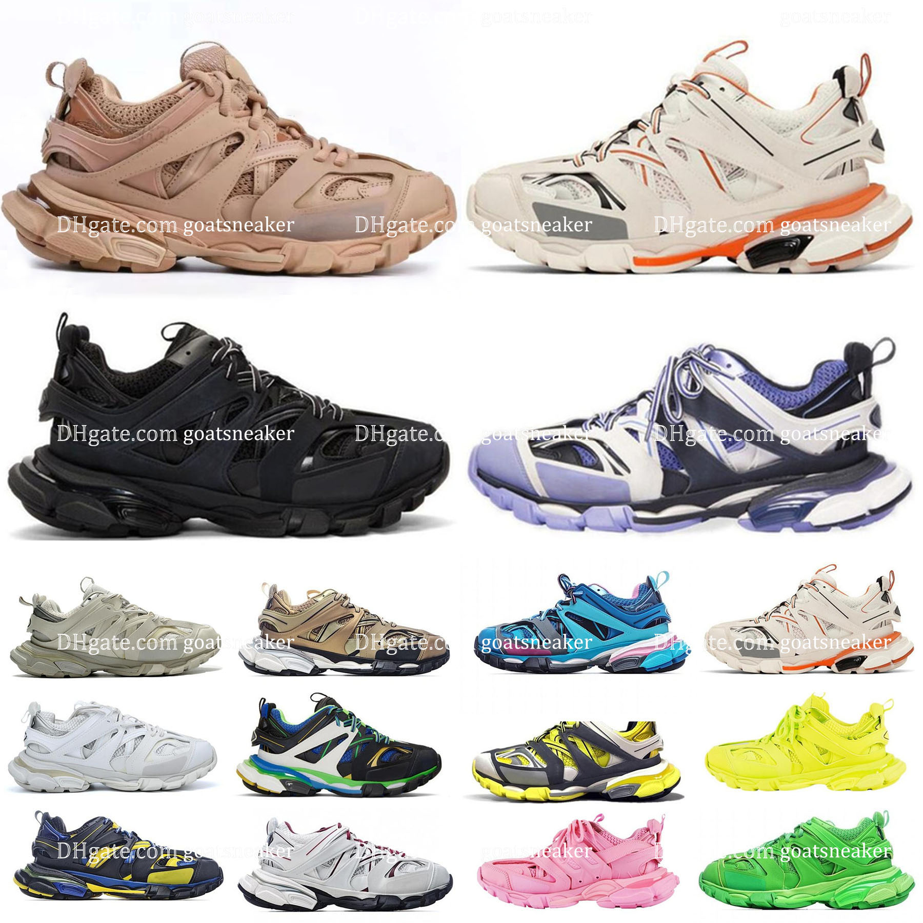 track2 Casual Shoes Leather Trainer Platform Trainers Shoes Luxury Designer Tripler Black Nylon Printed Men Women mens womens heavy duty sole sneakers 36-45, 16
track2 Casual Shoes Leather Trainer Platform Trainers Shoes Luxury Designer Tripler Black Nylon Printed Men Women mens womens heavy duty sole sneakers 36-45, 16