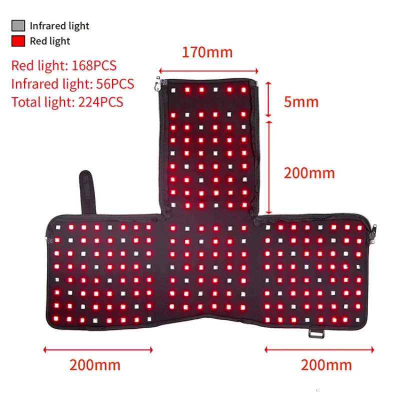 Other Health Beauty Items DGYAO Red Lights Infrared Therapy Portable Hat Home Use 660nm and 880 Nm Infared Light 231123