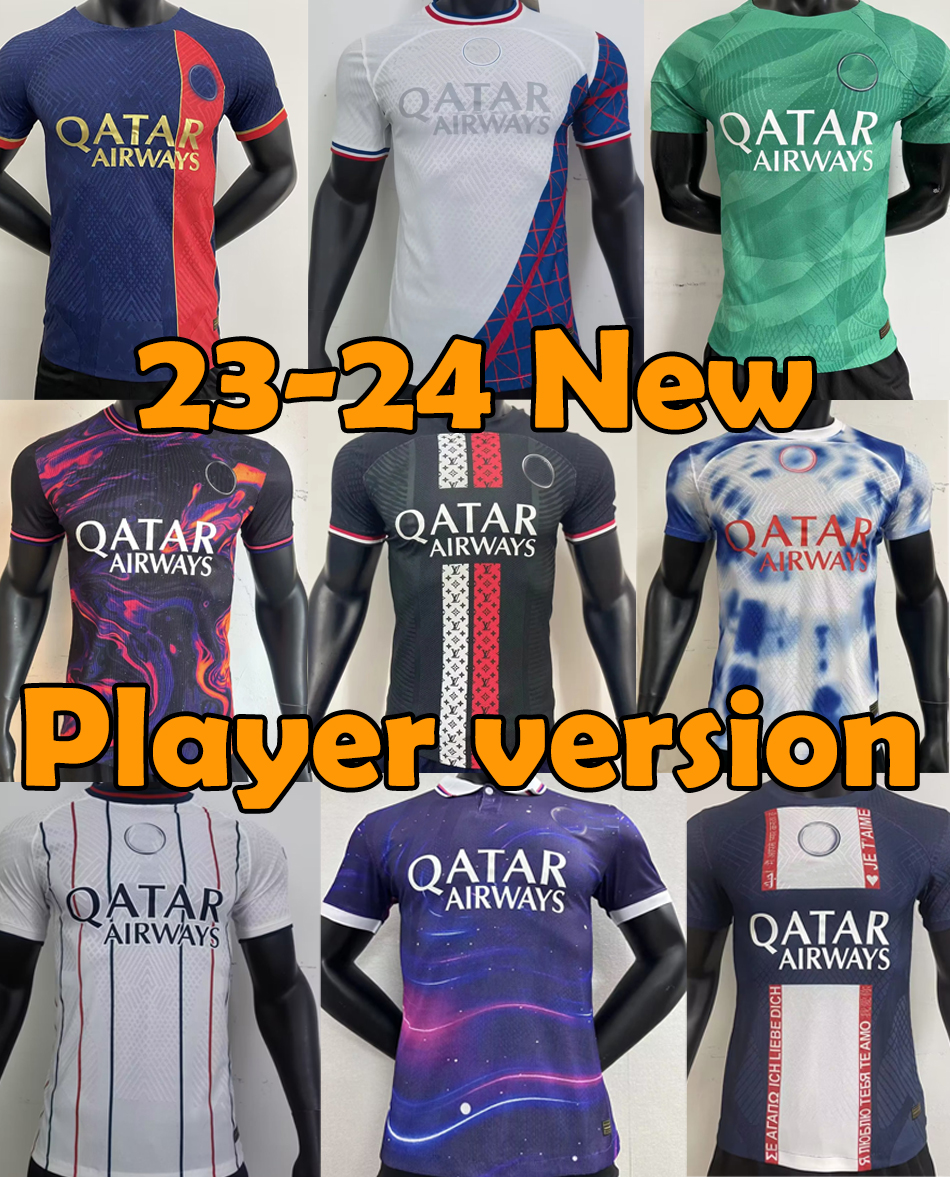 23/24 special player version MBAPPE HAKIMI soccer jerseys SERGIO RAMOS 2023 2024 MARQUINHOS VERRATTI pSGS HAKIMI SANCHES special Training player football shirt, 23-24 gold sponsor player
23/24 special player version MBAPPE HAKIMI soccer jerseys SERGIO RAMOS 2023 2024 MARQUINHOS VERRATTI pSGS HAKIMI SANCHES special Training player football shirt, 23-24 gold sponsor player