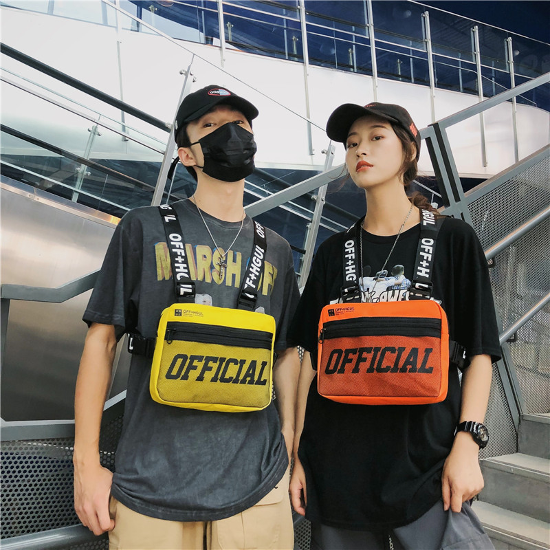 Streetwear Men Bag Tactical Vest Hip Hop Style Crossbody Chest Bags Packs Fashion Punck Chest Rig Vest Waist Bag Unisex, Black
Streetwear Men Bag Tactical Vest Hip Hop Style Crossbody Chest Bags Packs Fashion Punck Chest Rig Vest Waist Bag Unisex, Black