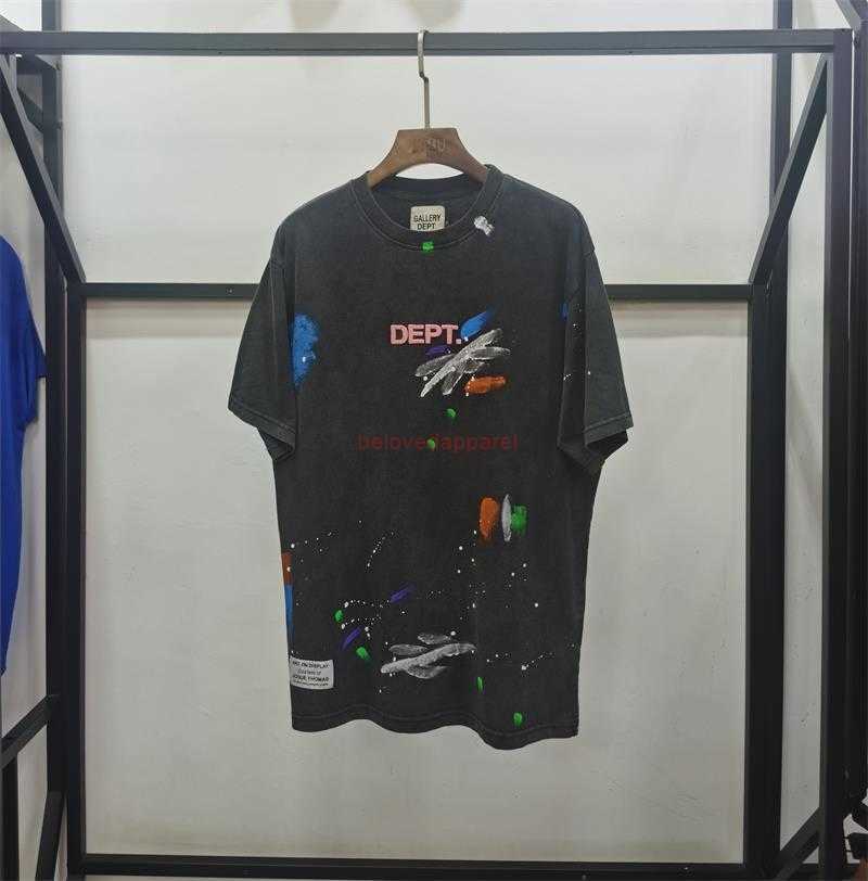 Fashion Designer Clothing Galleryes Depts Tees Tshirt Foaming Letter Color Splash Wash Garment Wash Loose Summer Casual Short Sleeve T-shirt Hip hop Streetwear, Black
Fashion Designer Clothing Galleryes Depts Tees Tshirt Foaming Letter Color Splash Wash Garment Wash Loose Summer Casual Short Sleeve T-shirt Hip hop Streetwear, Black