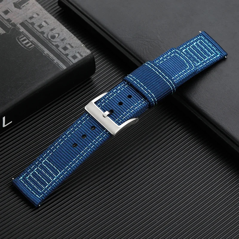 Watch Bands Nylon Watchband 20mm 22mm for Men Women with FastRelease Soft Skinfriendly Bracelet Universal Sport Replacement Strap 231124