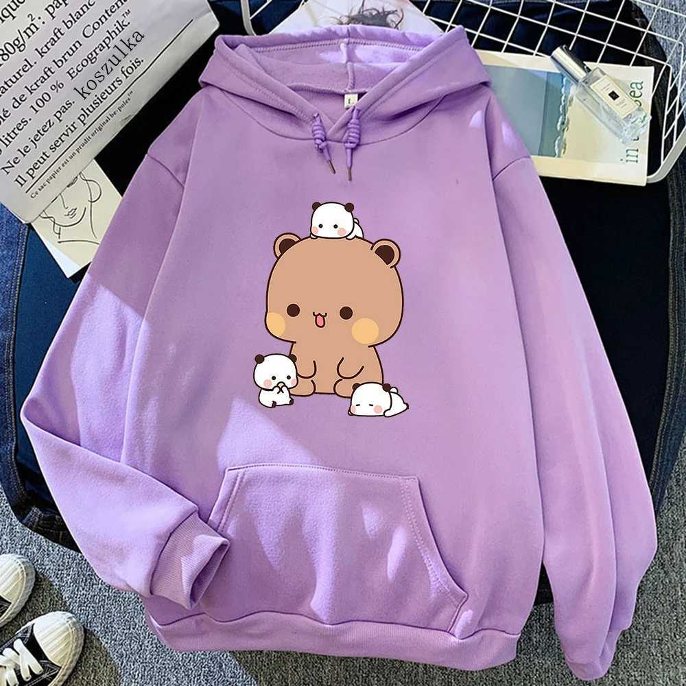 Women's Hoodies Sweatshirts Bubu Dudu Hoodie Women Aesthetic Graphic Sweatshirts Funny Kawaii Hoodies Unisex Harajuku Cartoon Plus Size Autumn Wi