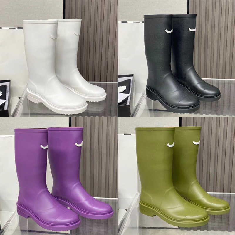 Women Rain Boots Designers Green White Waterproof Welly Rubber Water Shoes Thick Heel Thick Sole Ankle Boots Rubber Platform Bootie Fashion Knight Boot NO431
Women Rain Boots Designers Green White Waterproof Welly Rubber Water Shoes Thick Heel Thick Sole Ankle Boots Rubber Platform Bootie Fashion Knight Boot NO431