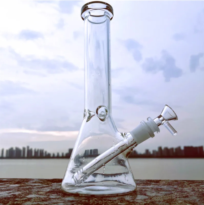 manufacture Hookah beaker Glass Bong water pipes dab rig catcher thick material for smoking 10.5" and 5.12" bongs