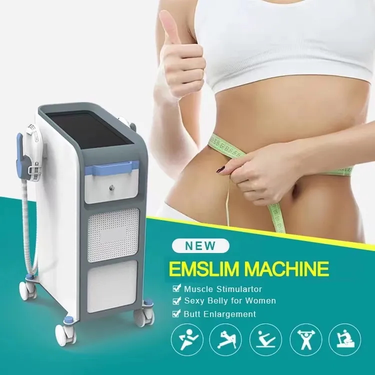 Emslim neo rf ems muscle fat burner body sculpting machine with pelvic