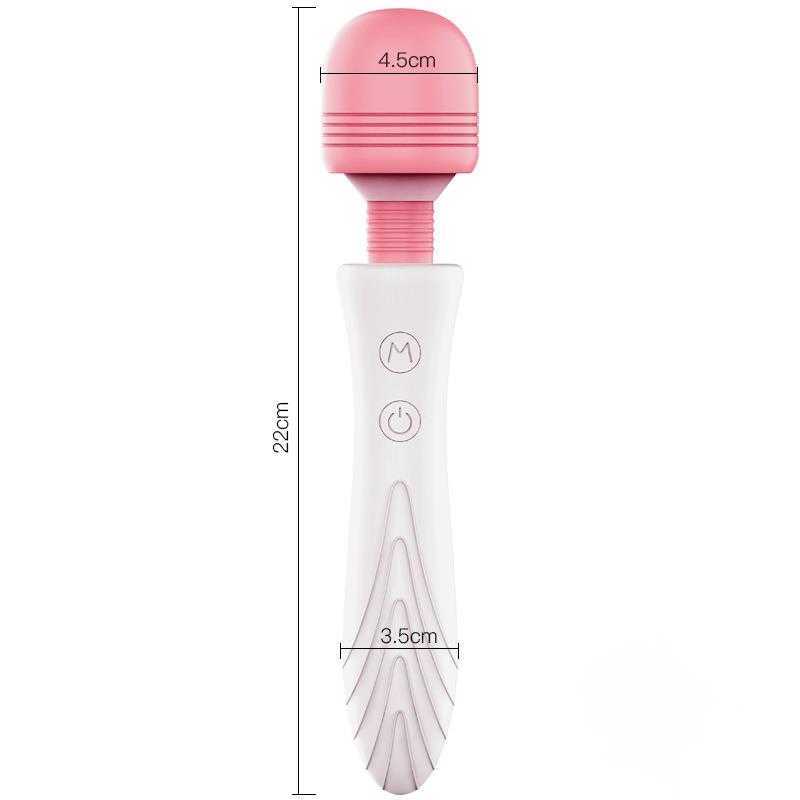 Female Masturbation Device Vibration Massage Av Stick Couple Assistant Prop Double Shock Egg Jump Adult Fun Travel Toy Variable Frequency