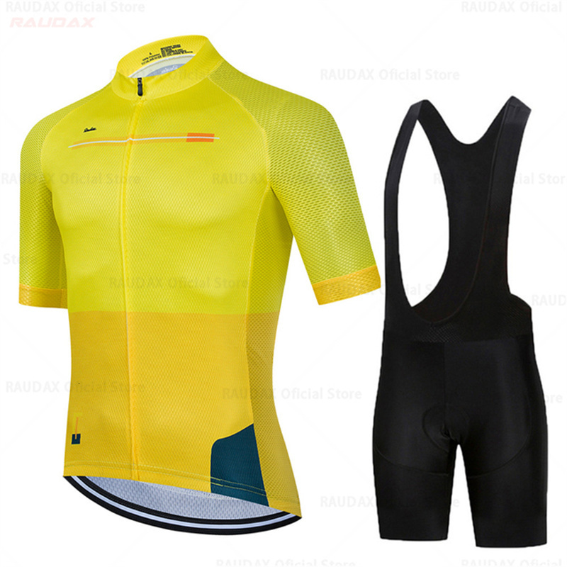 Cycling Jersey Sets Raudax gobik Mens Clothes Wear Better Rainbow Team Short Sleeve Clothing Summer Road Bike 230425