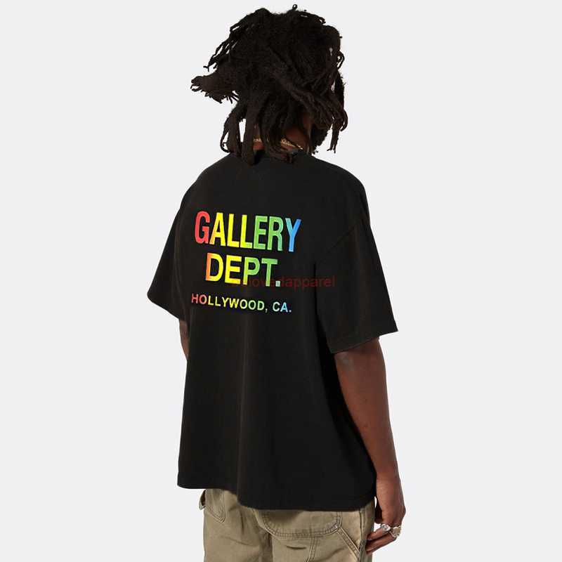Fashion Designer Clothing Galleryes Depts Tees Tshirt High Street Distressed Wash Gradual G-print Fashion Pop Loose Summer Short Sleeves Hip hop TShirts Streetwear, Black
Fashion Designer Clothing Galleryes Depts Tees Tshirt High Street Distressed Wash Gradual G-print Fashion Pop Loose Summer Short Sleeves Hip hop TShirts Streetwear, Black