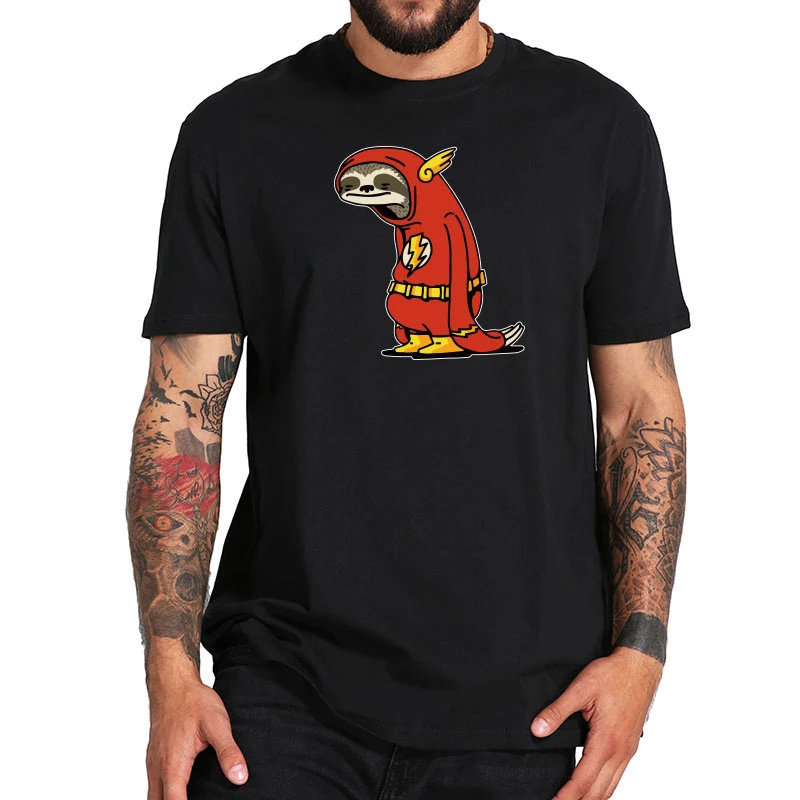 MyyFashion- Sloth T shirt The Flash Cartoon 100% Cotton Tee Top High Quality Casual Tshirt Cartoon Funny Homme US Size, White
MyyFashion- Sloth T shirt The Flash Cartoon 100% Cotton Tee Top High Quality Casual Tshirt Cartoon Funny Homme US Size, White