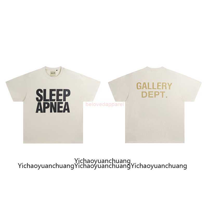 Fashion Designer Clothing Galleryes deptes Tees Tshirt Fashion Vintage Made Letter Printing Short Sleeve Cotton Round Neck Loose Men's Women's T-shirt Summer, Rice apricot color
Fashion Designer Clothing Galleryes deptes Tees Tshirt Fashion Vintage Made Letter Printing Short Sleeve Cotton Round Neck Loose Men's Women's T-shirt Summer, Rice apricot color