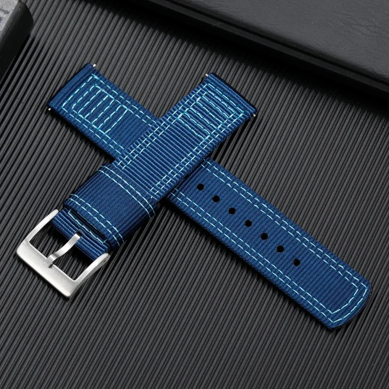 Watch Bands Nylon Watchband 20mm 22mm for Men Women with FastRelease Soft Skinfriendly Bracelet Universal Sport Replacement Strap 231124