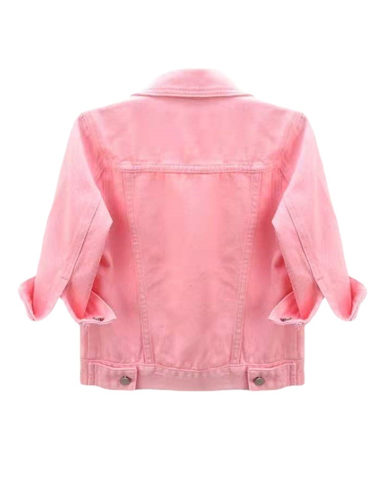 Women's Jackets Jean Jacket Women Denim Jackets Autumn Korean Casual Cotton Three Quarter Sleeves Streetwear Camisole Top Coats Office Lady 23042