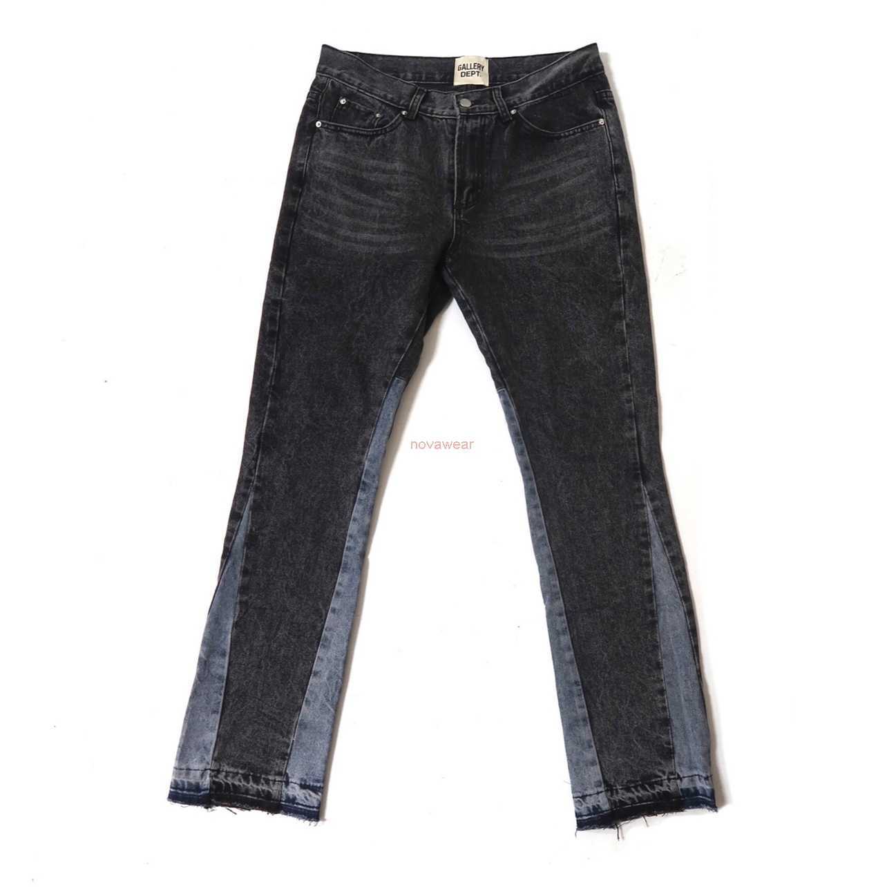 Designer Clothing Denim Pants Galleryes Depts Vintage Stitching Casual Loose Versatile Micro Horn Jeans Men's Distressed Ripped Motocycle Biker Hip hop Trousers, Black
Designer Clothing Denim Pants Galleryes Depts Vintage Stitching Casual Loose Versatile Micro Horn Jeans Men's Distressed Ripped Motocycle Biker Hip hop Trousers, Black