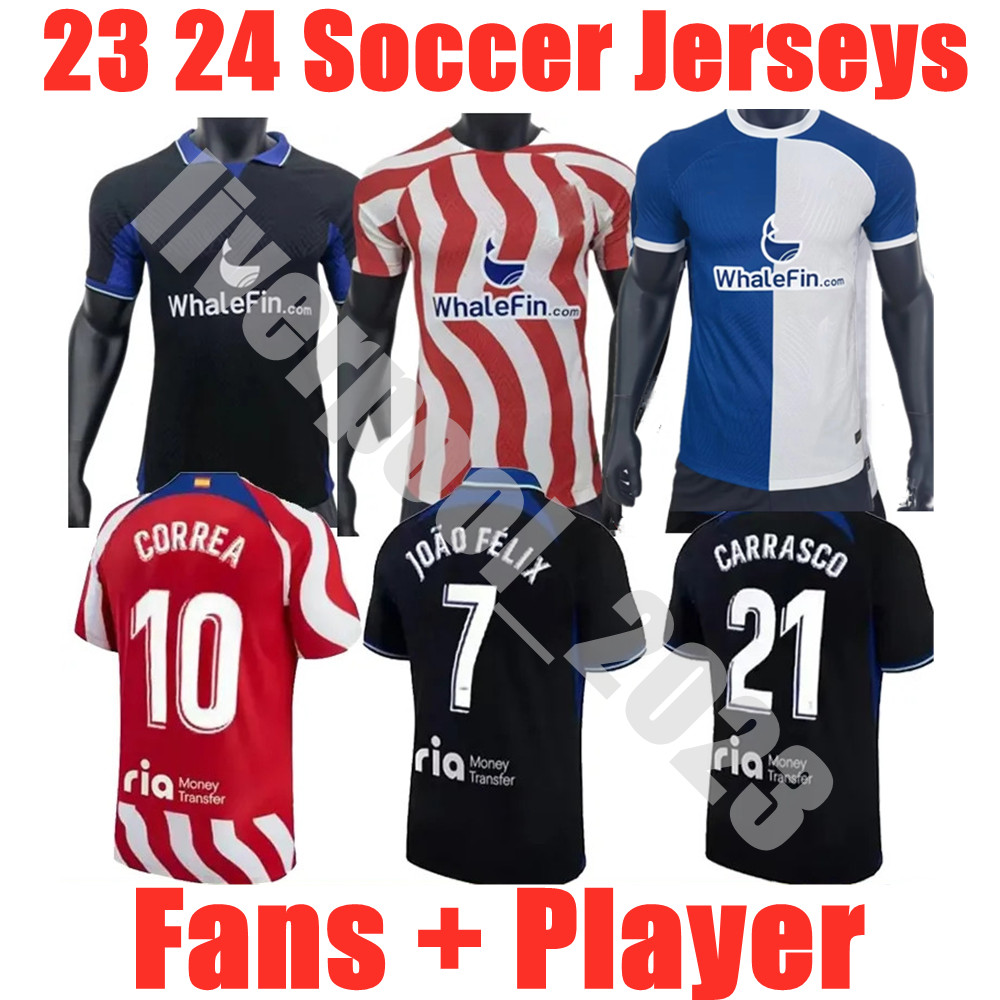120th soccer jerseys 23/24 JOAO FELIX MORATA M. LLORENTE Correa MEMPHIS camiseta football shirt GRIEZMANN R. DE PAUL CARRASCO 2023 2024 Atletico MadridS Player version, Adult 6
120th soccer jerseys 23/24 JOAO FELIX MORATA M. LLORENTE Correa MEMPHIS camiseta football shirt GRIEZMANN R. DE PAUL CARRASCO 2023 2024 Atletico MadridS Player version, Adult 6