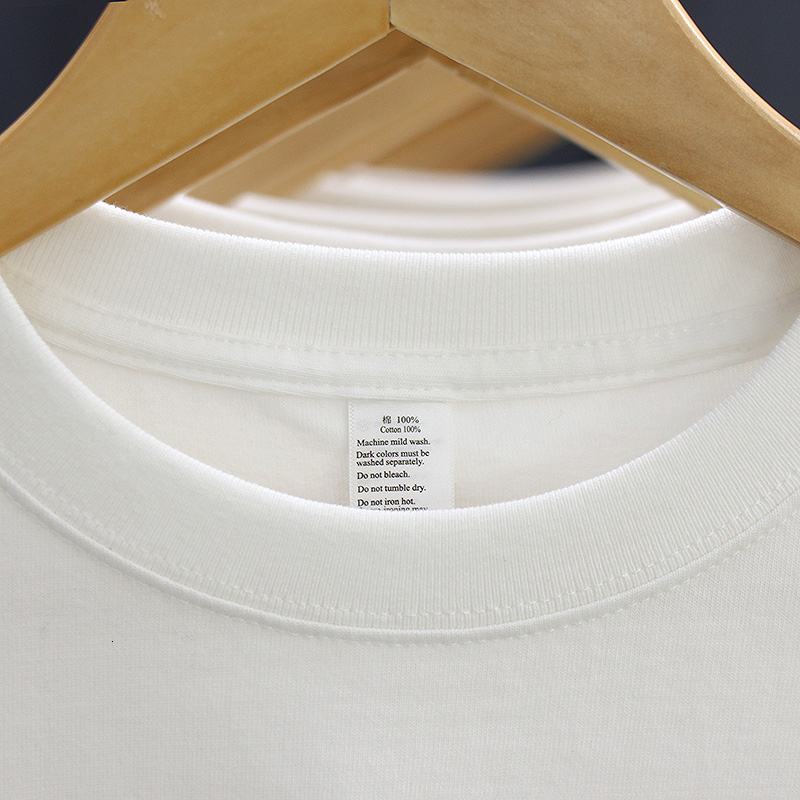Men's T-Shirts 260g Heavy Weight Men's T-Shirt Summer Retro Simple Handsome Chic Casual Soft Solid Color Cotton Pocket Short Sleeve O-Neck T