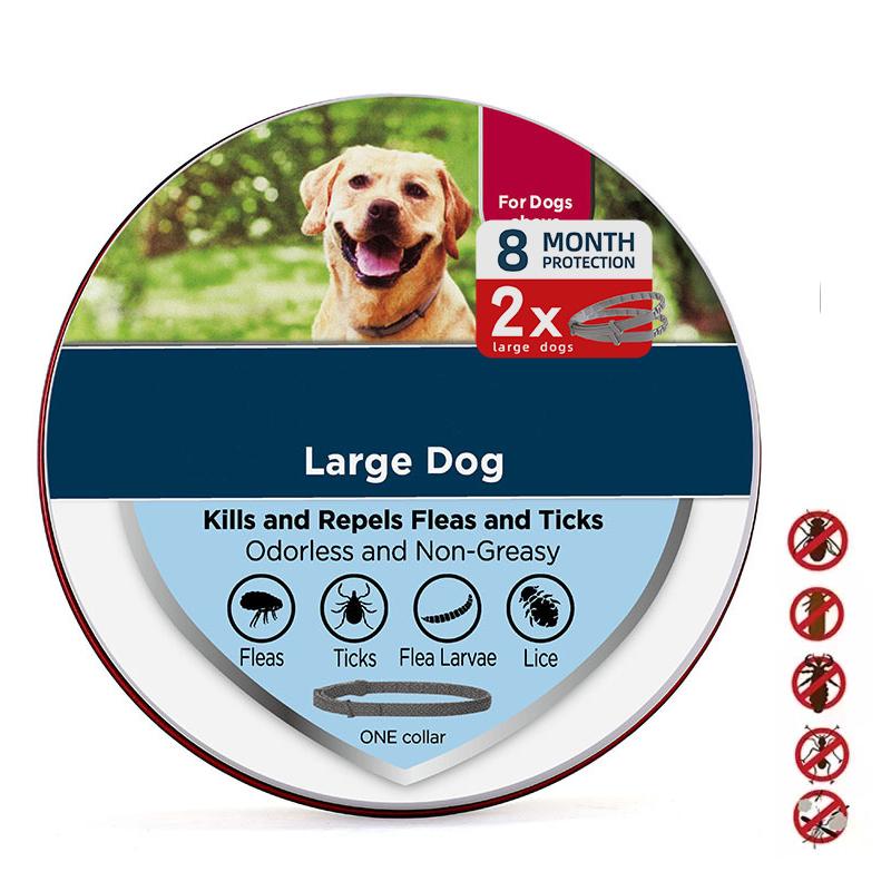 Obedience 2Pcs Dogs Anti Flea Tick Collar Pet 8Month Protection Adjustable Mosquitoe Repellent Collars For Cat Puppy Large Dog Accessorie
Obedience 2Pcs Dogs Anti Flea Tick Collar Pet 8Month Protection Adjustable Mosquitoe Repellent Collars For Cat Puppy Large Dog Accessorie