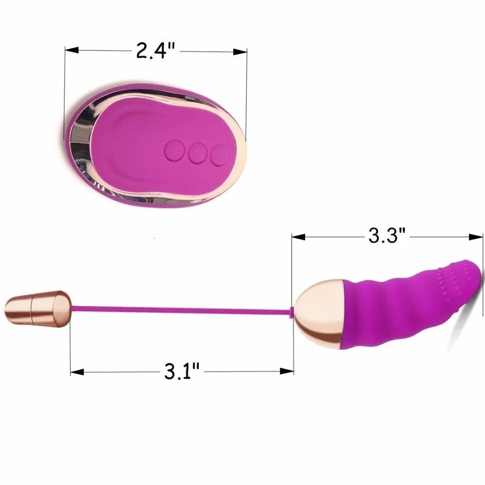 EggsBullets USB Charging 10 Speed Remote Control Wireless Vibrating Love Egg Vibrator Sex Toy For Women Erotic Vagina Vibro Panties Pink 231124