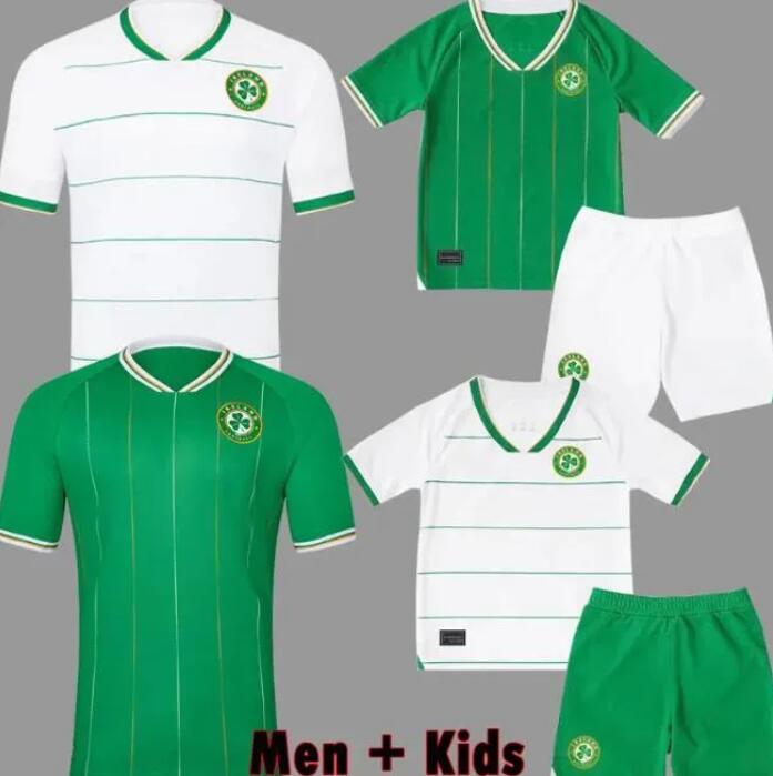 2023 Ireland home Away Soccer Jerseys kit DOHERTY DUFFY 23 24 National Team Egan BRADY KEANE Hendrick McClean Football shirt men kids uniform