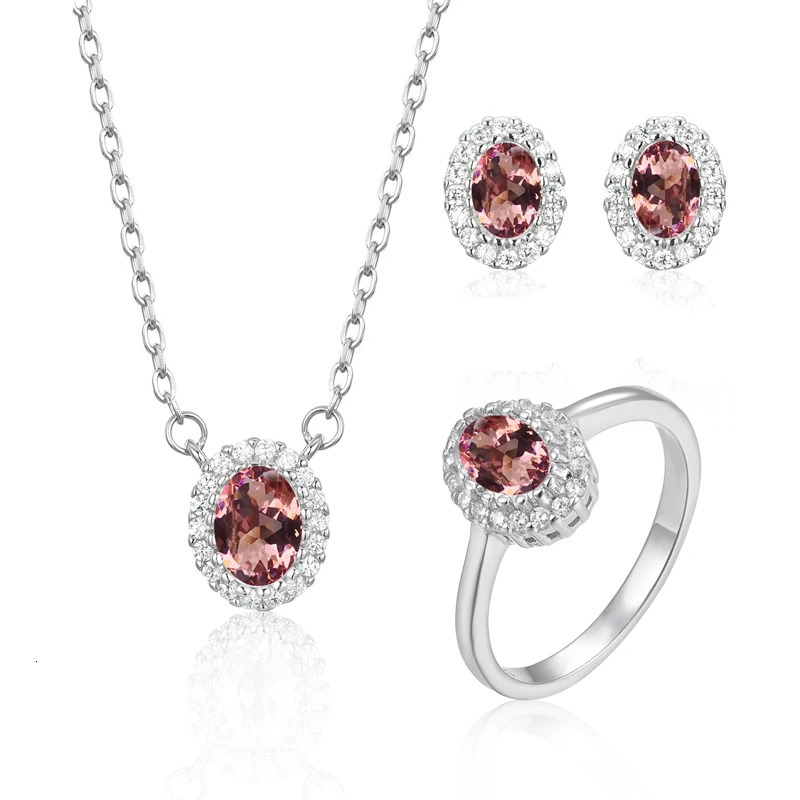 Wedding Jewelry Sets CSJ Real 925 Silver Zultanite Stone Change Color for Women Lady Engagement Birthday Gift 231124