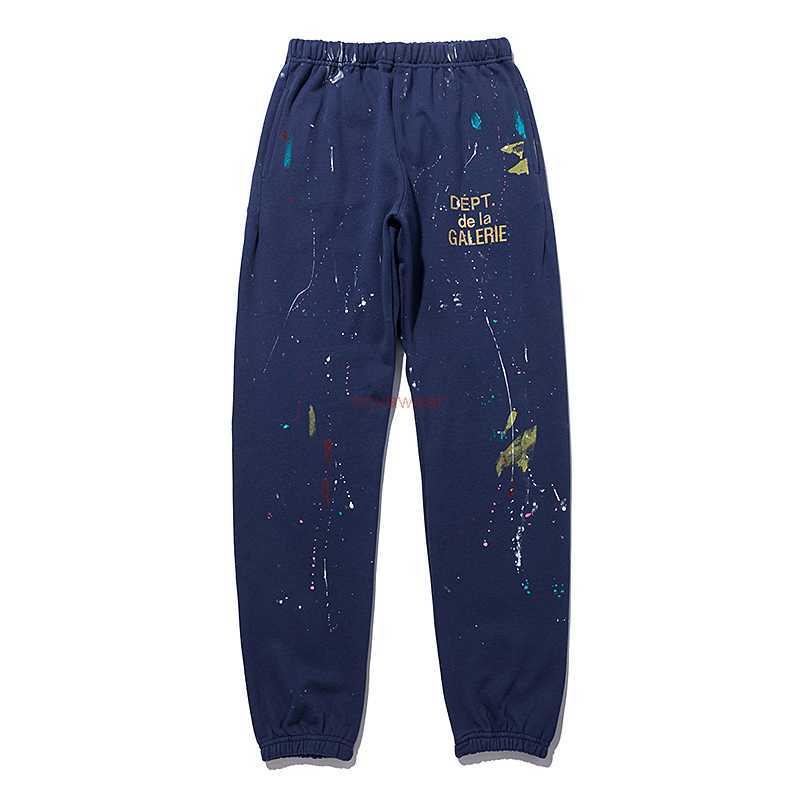 Designer Clothing Fashion Pant Galleryes Depts ink splashing hand-painted graffiti high street pants loose letters casual Leggings guard pants Men's Women's Hip hop, Royal blue
Designer Clothing Fashion Pant Galleryes Depts ink splashing hand-painted graffiti high street pants loose letters casual Leggings guard pants Men's Women's Hip hop, Royal blue