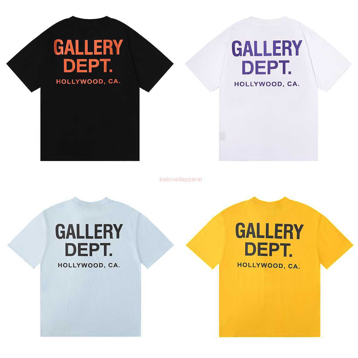 Fashion Designer Clothing Fashion Brand Galleryes Depts Tees Rock Tshirt Classic Letter Printing Pure Cotton Loose mens womens Lovers Short Sleeve T-shirt Summer, Yellow 
Fashion Designer Clothing Fashion Brand Galleryes Depts Tees Rock Tshirt Classic Letter Printing Pure Cotton Loose mens womens Lovers Short Sleeve T-shirt Summer, Yellow
