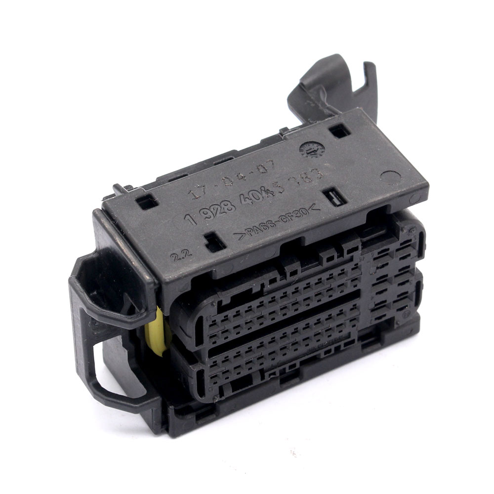 1928404780 58 Pin Way Female EMS Contact Housing Bosch Connector Tab Width 1.2/2.8mm