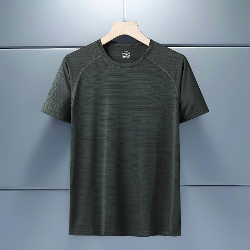 Men's T-Shirts Men'S T-Shirt Breathable Comfortable Casual Round Neck Cool And Quick Drying Short Sleeve Loose Fitness Half Sleeve Top 23042