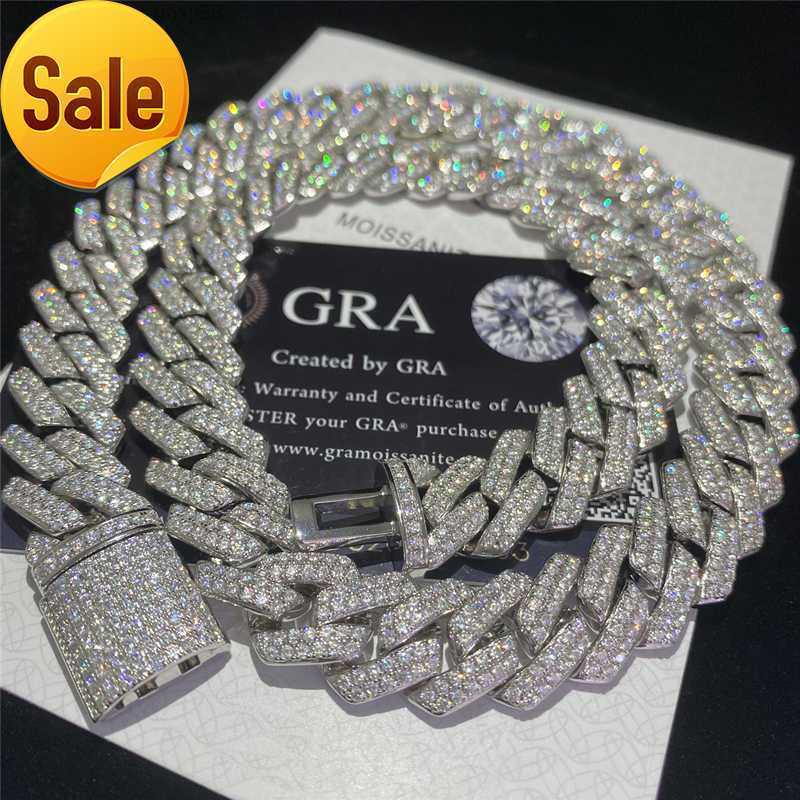 Stock Iced Out Vvs Moissanite Cuban Bracelet 925 Silver Bling Diamond Link Chain Hip Hop Men Jewelry Necklace
Stock Iced Out Vvs Moissanite Cuban Bracelet 925 Silver Bling Diamond Link Chain Hip Hop Men Jewelry Necklace