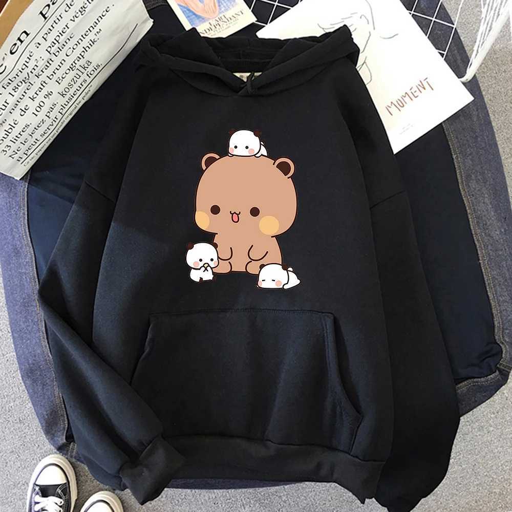 Women's Hoodies Sweatshirts Bubu Dudu Hoodie Women Aesthetic Graphic Sweatshirts Funny Kawaii Hoodies Unisex Harajuku Cartoon Plus Size Autumn Wi