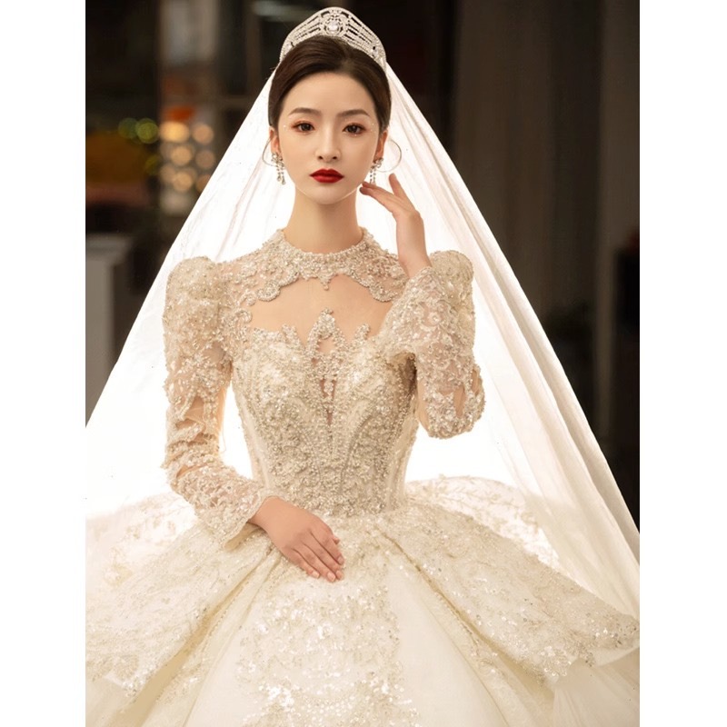 Vintage A Line Wedding Dress Sweetheart Neck Crystals Beaded Sweep Train Bridal Gowns Lace Up Corset Sexy Back Custom Make Plus Size Bride