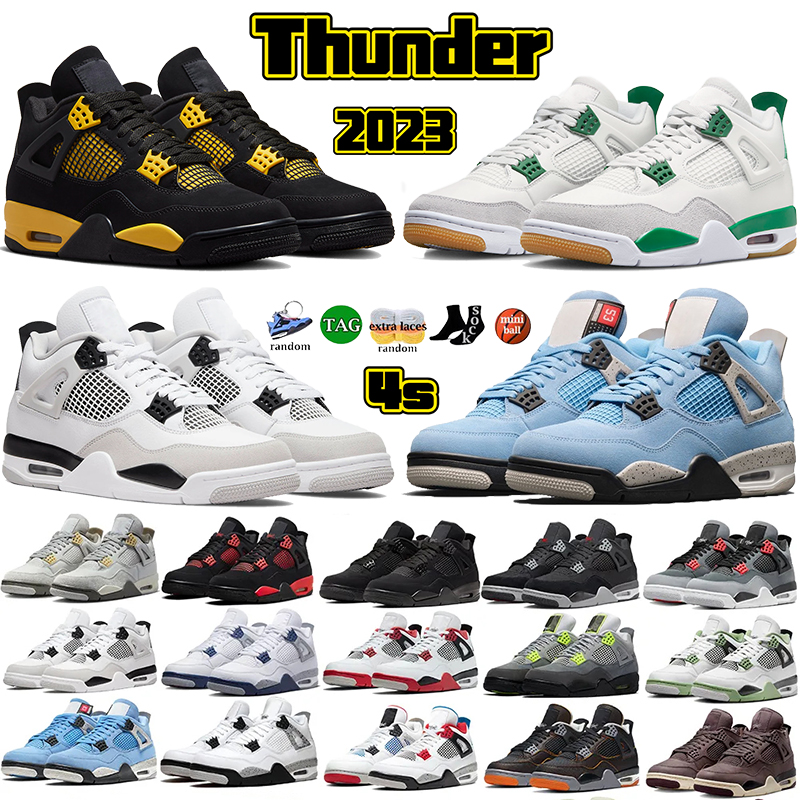 Mens 4 4s Retros basketball shoes OG thunder 2023 jumpman Mens shoe Military black cat SB X Pine Green men Sneakers university blue White Oreo bred women Trainers, 38 cool gery
Mens 4 4s Retros basketball shoes OG thunder 2023 jumpman Mens shoe Military black cat SB X Pine Green men Sneakers university blue White Oreo bred women Trainers, 38 cool gery