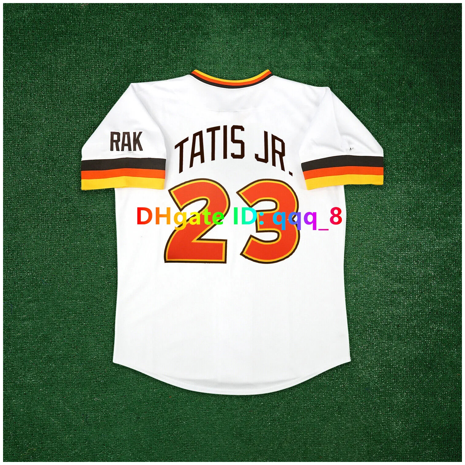 Tony Gwynn Ken Caminiti 1998 World Series Padres Baseball Jersey Trevor Hoffman Ozzie Smith Steve Garvey Gary Sheffield Jackson Merrill Blue Grey Whit