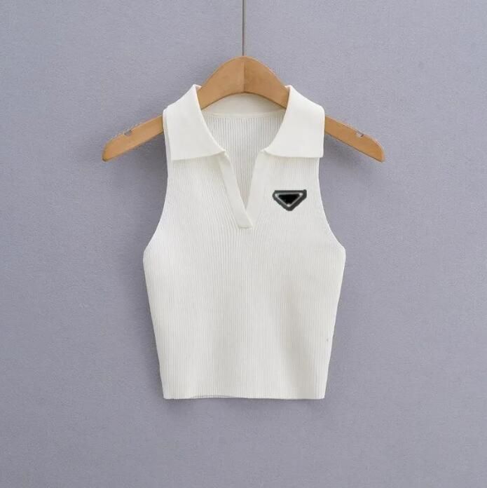 Hot Pr-a Summer White Women T-Shirt Tops Tees Crop Top Embroidery Sexy Shoulder Black Tank Top Casual Sleeveless Backless Top Shirts Luxury Designer Solid Color Vest
Hot Pr-a Summer White Women T-Shirt Tops Tees Crop Top Embroidery Sexy Shoulder Black Tank Top Casual Sleeveless Backless Top Shirts Luxury Designer Solid Color Vest