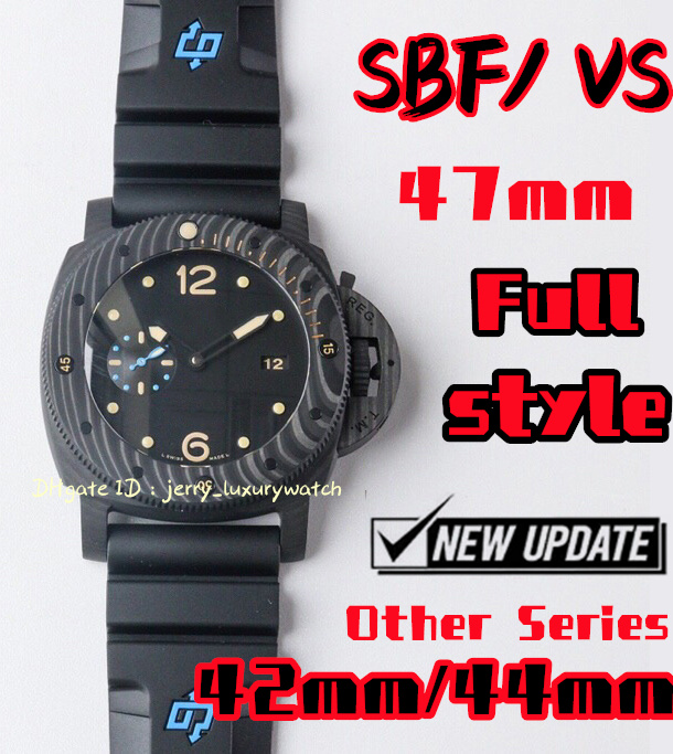 SBF / VS Luxury men's watch Pam616 carbon fiber , 47mm all series all styles, exclusive P90 movement, there are 42, 44mm other models, 316L fine steel, Only box.no watch
SBF / VS Luxury men's watch Pam616 carbon fiber , 47mm all series all styles, exclusive P90 movement, there are 42, 44mm other models, 316L fine steel, Only box.no watch