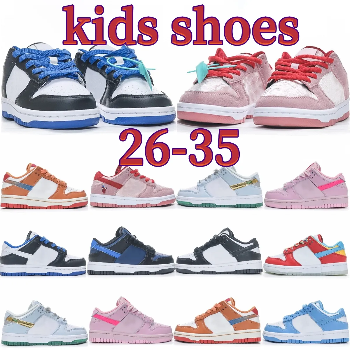 Childrens shoes Boys Girls sneaker University Blue Sports Panda Pink sneakers low athletic outdoor 26-35 46dg
Childrens shoes Boys Girls sneaker University Blue Sports Panda Pink sneakers low athletic outdoor 26-35 46dg