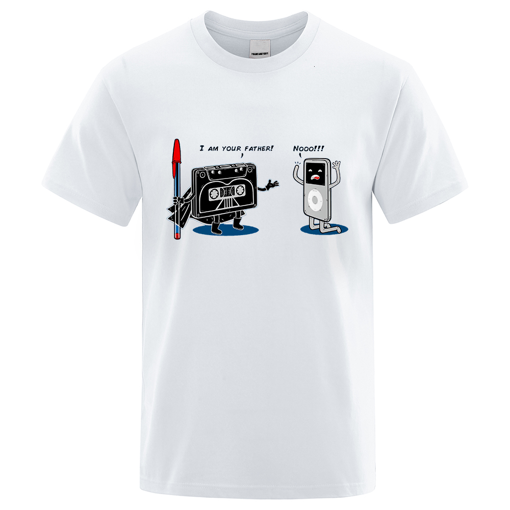 Men's TShirts Funny Music Player Male Tops Summer Loose TShirt Cotton Crewneck TShirt Hip Hop Tee Clothes High Quality TShirts Man 230425