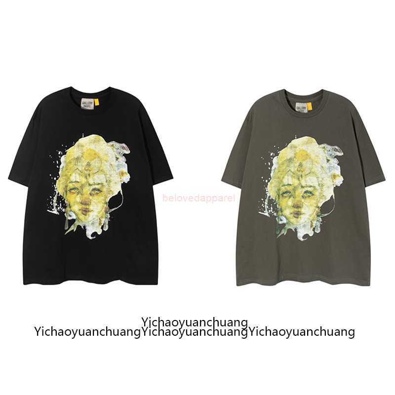 Fashion Designer Clothing Brand Galleryes Depts Rock Tees Tshirt Sketch Goddess Letter Print Short Sleeve High Street Loose T-shirt Vtg Men's Women's Summer Tops, Brown
Fashion Designer Clothing Brand Galleryes Depts Rock Tees Tshirt Sketch Goddess Letter Print Short Sleeve High Street Loose T-shirt Vtg Men's Women's Summer Tops, Brown