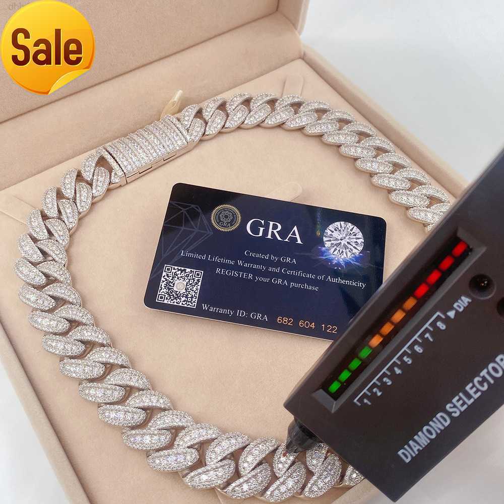 Pass Diamond Tester Cuban Link Necklace for Custom Pendant 18mm Hip Hop Men Jewelry Big Necklaces Vvs Moissanite Cuban Chain
Pass Diamond Tester Cuban Link Necklace for Custom Pendant 18mm Hip Hop Men Jewelry Big Necklaces Vvs Moissanite Cuban Chain